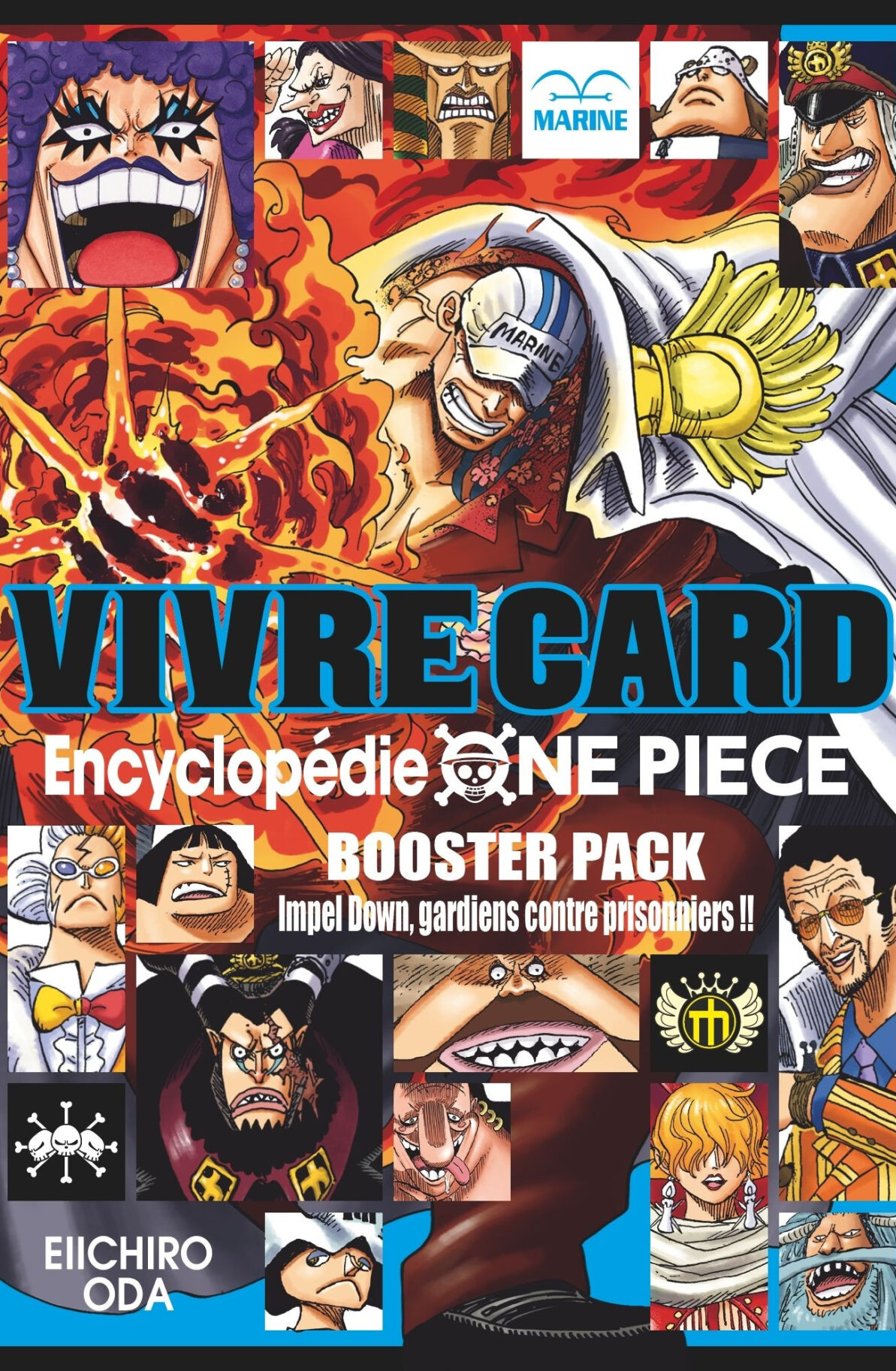 ONE PIECE VIVRE CARD - SAISON 01 - TOME 05 - BOOSTER PACK 014: IMPEL DOWN, GARDIENS CONTRE PRISONNIE