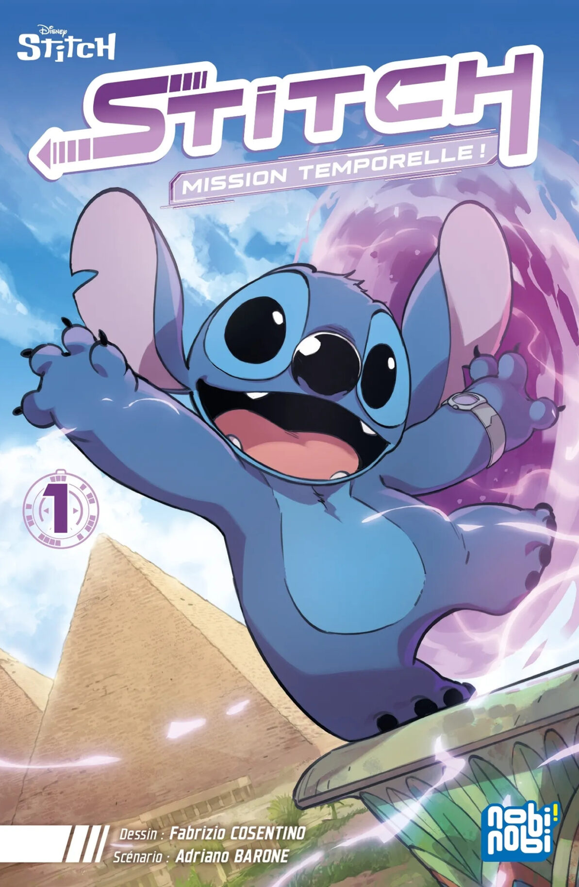 STITCH : MISSION TEMPORELLE ! T01