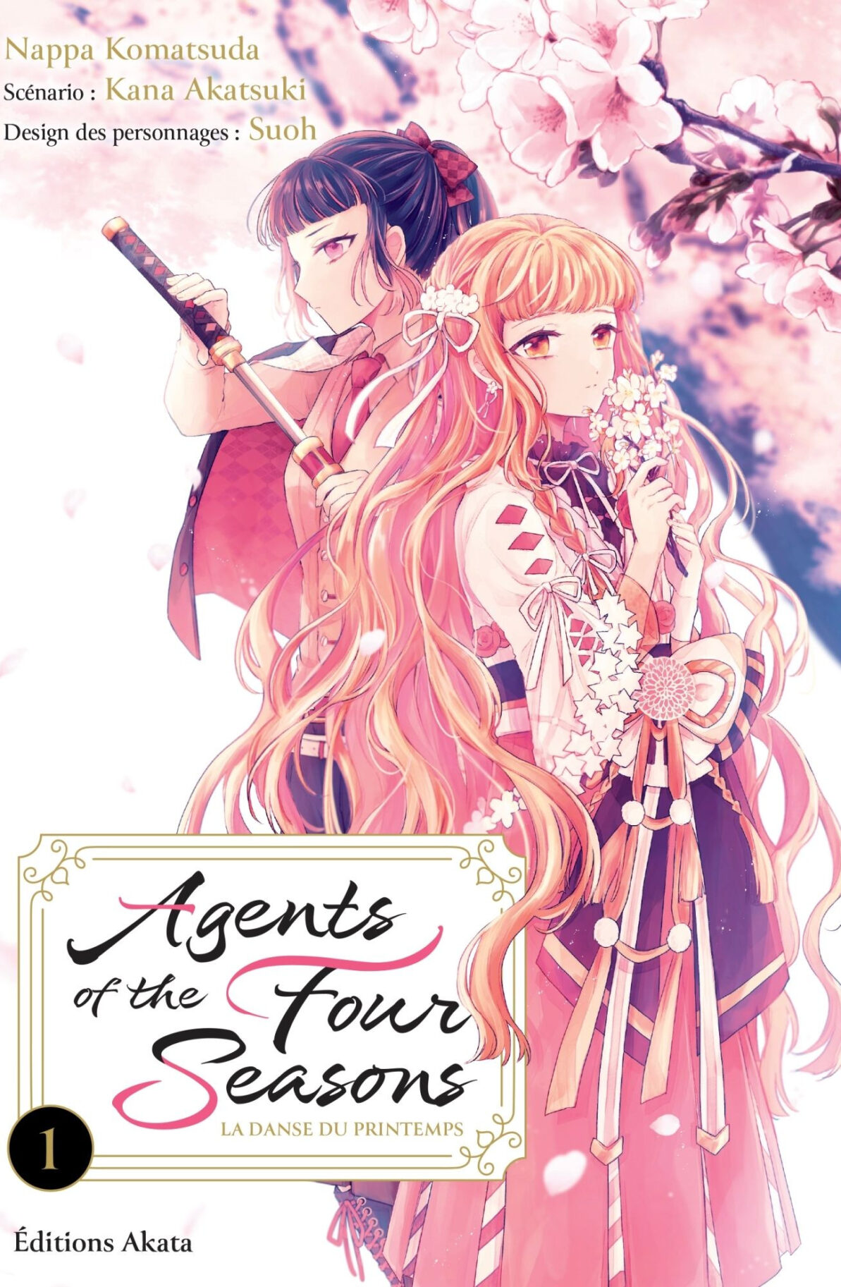 AGENTS OF THE FOUR SEASONS (MANGA) - TOME 01 (VF) - LA DANSE DU PRINTEMPS