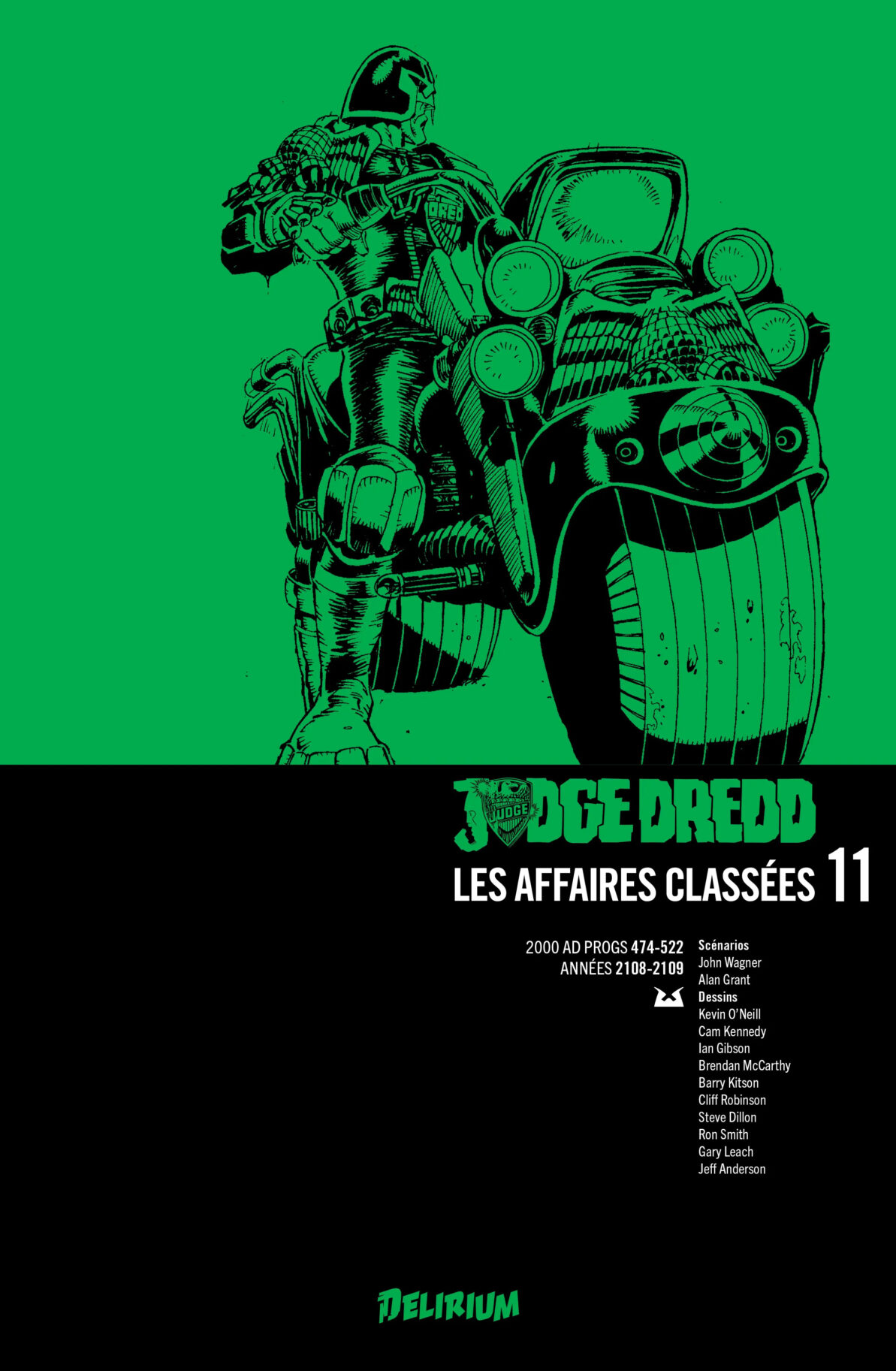 JUDGE DREDD, AFFAIRES CLASSEES 11
