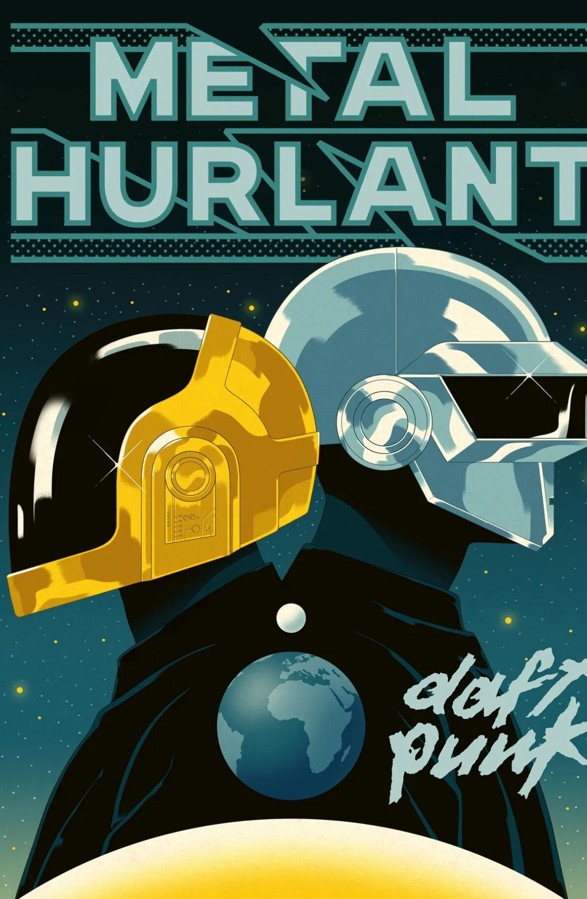 METAL HURLANT - HORS SERIE DAFT PUNK - METAL HURLANT - HORS SERIE : DAFT PUNK