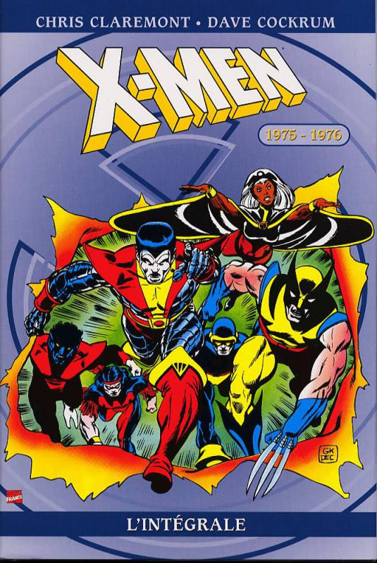 X-MEN L''INTEGRALE T01 1975-1976