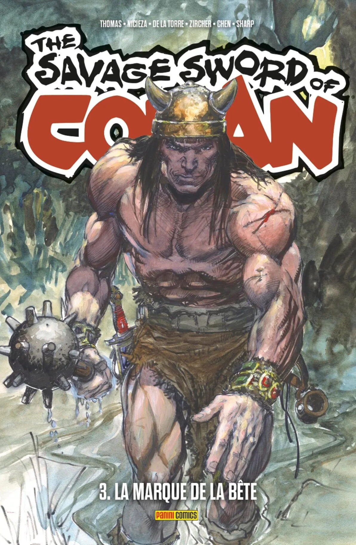 SAVAGE SWORD OF CONAN T03 : LA MARQUE DE LA BETE