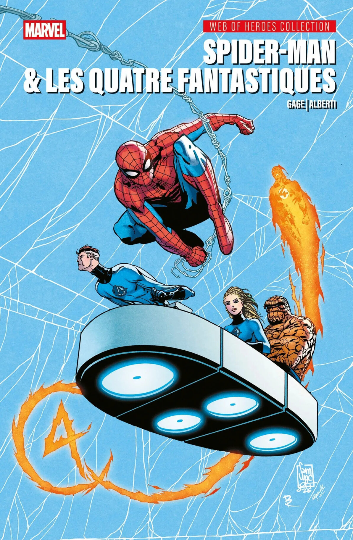 SPIDER-MAN & LES 4 FANTASTIQUES - WEB OF HEROES COLLECTION T01