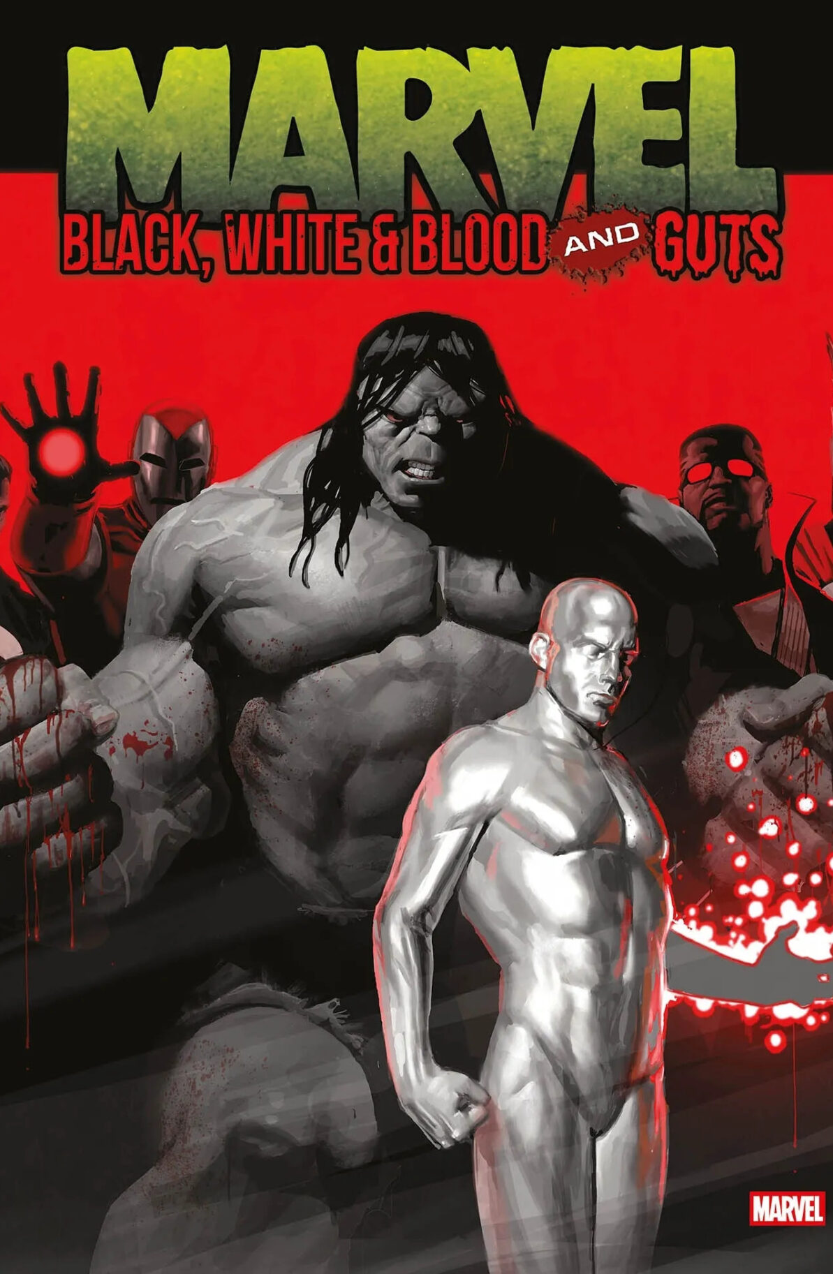 MARVEL : BLACK, WHITE & BLOOD AND GUTS