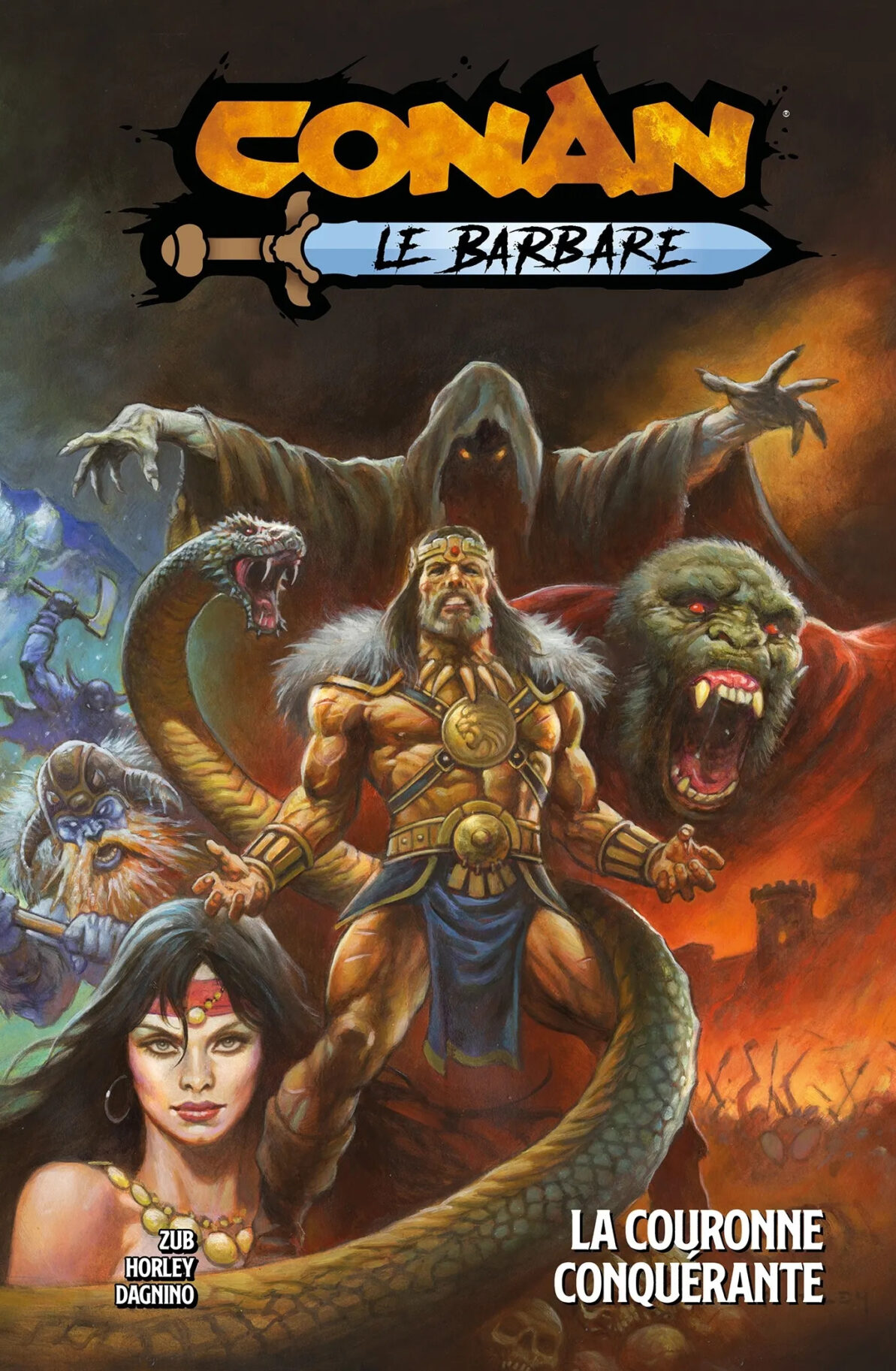 CONAN LE BARBARE T07 : LA COURONNE CONQUERANTE